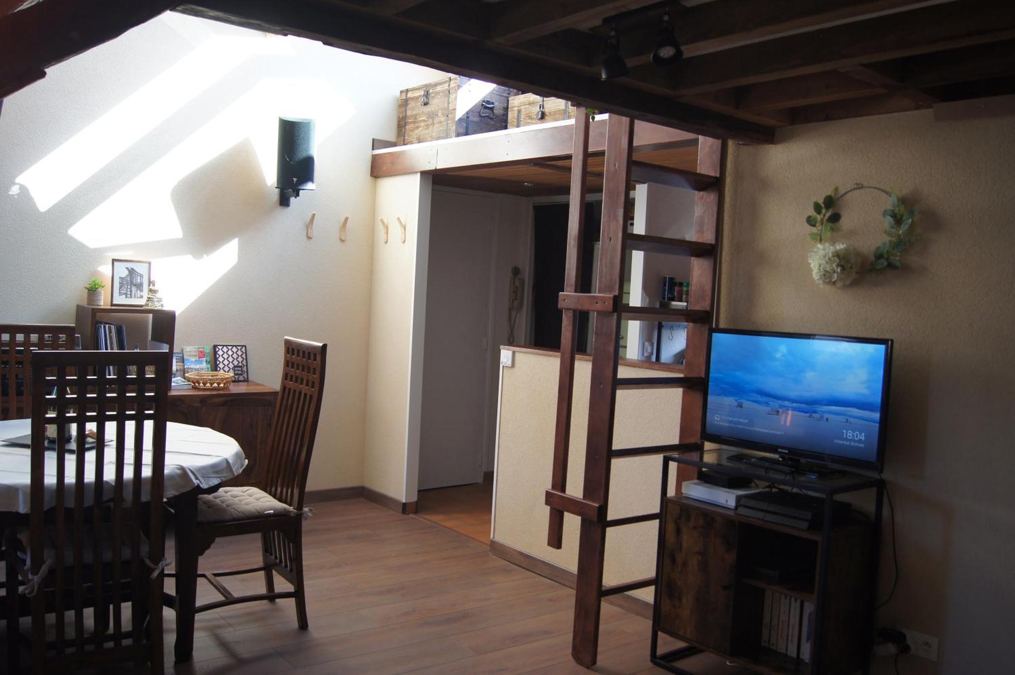 Le Perchoir De St-antoine - Centre Historique D'honfleur Avec Vue Sur Le Port, Netflix, Jeux, Vinyles Apartment Honfleur